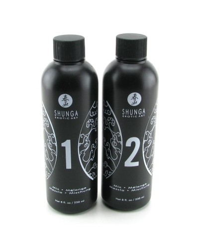 Гель для NURU масажу Shunga Oriental Body-to-Body – Exotic Fruits (2 x 225 мл) плюс простирадло