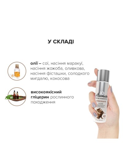 Натуральное массажное масло System JO Aromatix — Massage Oil — Chocolate 120 мл