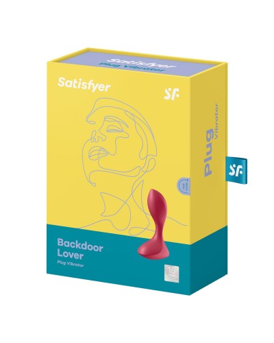 Анальная вибропробка Satisfyer Backdoor Lover Red