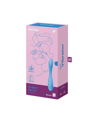 Універсальний смарт-вібратор Satisfyer G-Spot Flex 4+, гнучкий стовбур із фіксацією положення