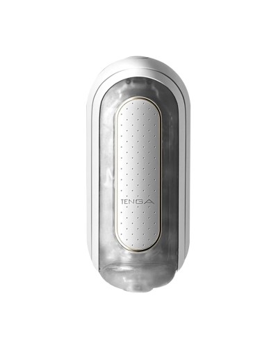 Мастурбатор Tenga Flip Zero Electronic Vibration White, изменяемая интенсивность, раскладной