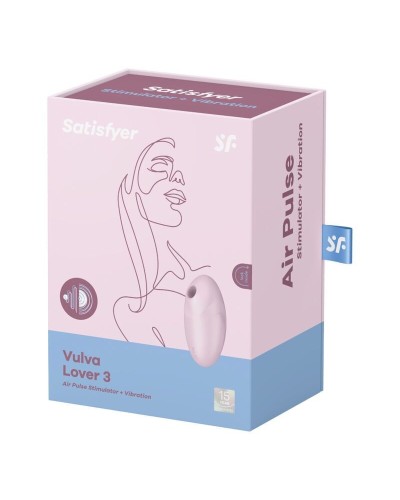 Вакуумный стимулятор Satisfyer Vulva Lover 3 Pink