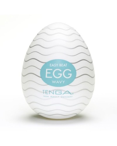 Мастурбатор яйцо Tenga Egg Wavy (Волнистый)