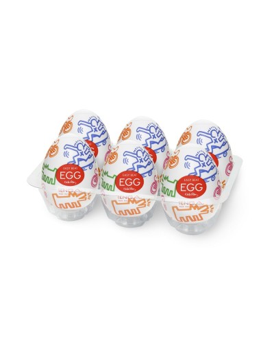 Набір Tenga Keith Haring EGG Street (6 яєць)