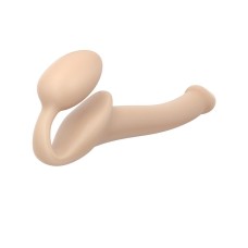 Безремінний страпон Strap-On-Me Flesh S, повністю регульований, діаметр 2,7см