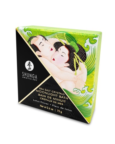 Сіль для ванни Shunga Moonlight Bath – Lotus Flower (75 гр), сіль Мертвого моря, ароматичні олії