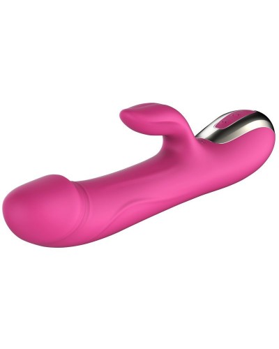 Вібратор-пульсатор Leten Automatical Thrusting Vibrator з підігрівом, що перезаряджається, 10 режимі