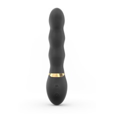 Вібратор ультрастимулювальний Dorcel Too Much Rechargeable Black, гнучкий і потужний, 3 вібромотори