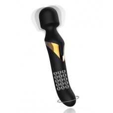 Вібромасажер 2в1 Dorcel Dual Orgasms Gold класичний масажер і вібратор з перлинним масажем