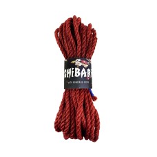 Джутовая веревка для Шибари Feral Feelings Shibari Rope, 8 м красная