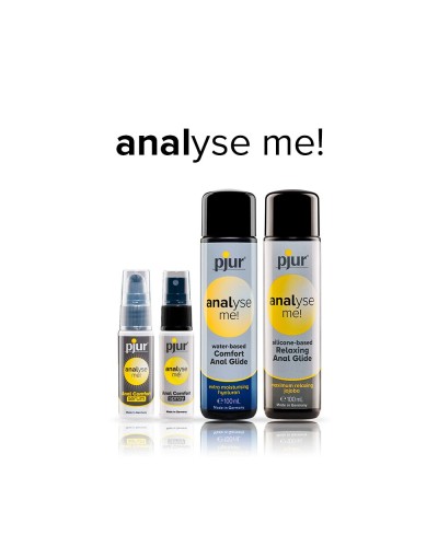 Анальна змазка pjur analyse me! Relaxing jojoba silicone 30 мл на силіконовій основі з олією жожоба