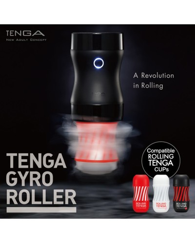 Мастурбатор Tenga Rolling Tenga Gyro Roller Cup, новий рельєф для стимуляції обертанням