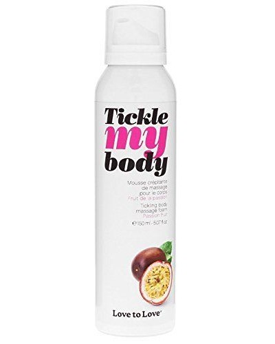 Массажная пена Love To Love TICKLE MY BODY Passion Fruit (150 мл) увлажняющая