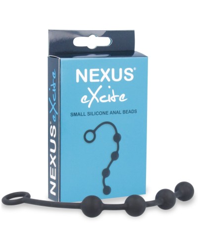 Анальні кульки Nexus Excite Small Anal Beads, силікон, макс. діаметр 2 см