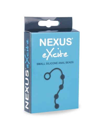 Анальні кульки Nexus Excite Small Anal Beads, силікон, макс. діаметр 2 см