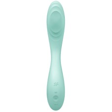 Вібратор із перлинною стимуляцією точки G Satisfyer Rrrolling Pleasure Mint