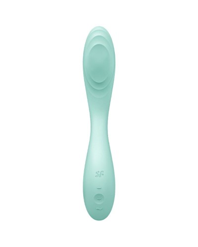 Вібратор із перлинною стимуляцією точки G Satisfyer Rrrolling Pleasure Mint