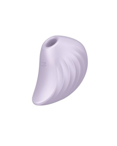 Вакуумный клиторальный стимулятор с вибрацией Satisfyer Pearl Diver Violet