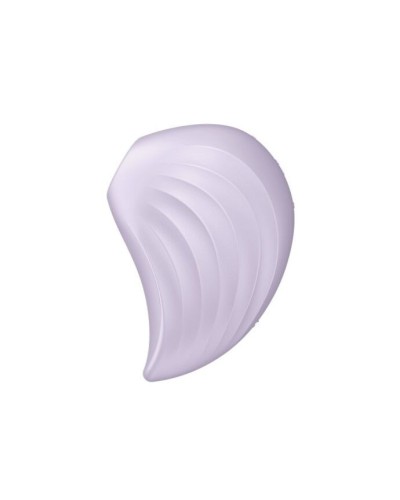 Вакуумный клиторальный стимулятор с вибрацией Satisfyer Pearl Diver Violet