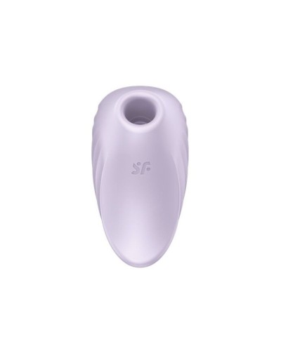 Вакуумный клиторальный стимулятор с вибрацией Satisfyer Pearl Diver Violet