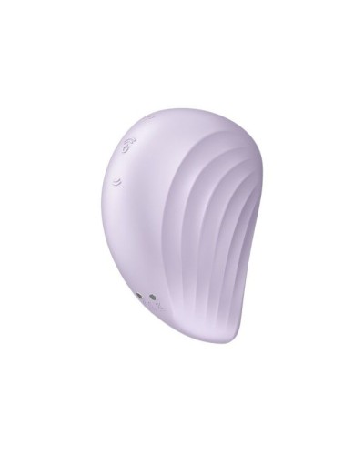 Вакуумный клиторальный стимулятор с вибрацией Satisfyer Pearl Diver Violet