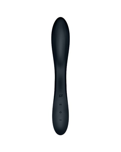 Вібратор із перлинною стимуляцією точки G Satisfyer Rrrolling Explosion Black