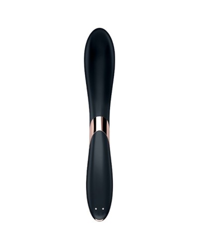 Вібратор із перлинною стимуляцією точки G Satisfyer Rrrolling Explosion Black