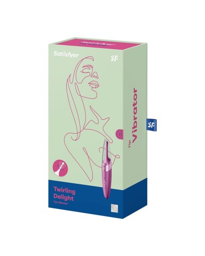 Вибратор для клитора Satisfyer Twirling Delight (Berry)