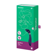 Вібратор для пар Satisfyer Endless Fun Blue, три мотори, багатофункціональний