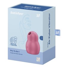 Вакуумний стимулятор Satisfyer Pro To Go 1 Red