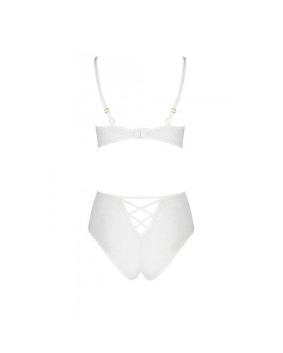 Эротический комплект с рисунком LOVELIA BIKINI white S/M - Passion