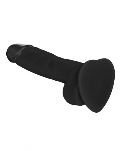 Реалістичний фалоімітатор Strap-On-Me SOFT REALISTIC DILDO Black - Size M