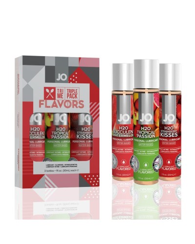 Набор System JO Tri-Me Triple Pack - Flavors (3 х 30 мл) три разных вкуса оральных смазок