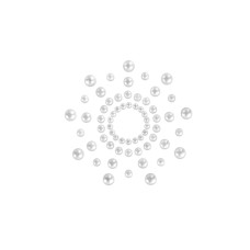 Пестіс з кристалів Bijoux Indiscrets - Mimi Pearl, прикраса на груди