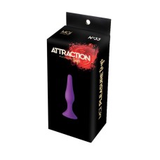 Анальна пробка з присоскою MAI Attraction Toys №33 Black, довжина 11,5cм, діаметр 3см