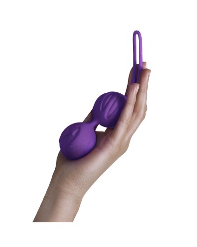 Вагинальные шарики Adrien Lastic Geisha Lastic Balls BIG Violet (L), диаметр 4см, вес 90гр