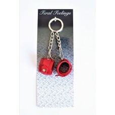 Брелок Наручники Червоний