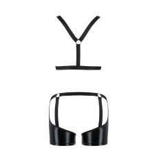 047 SET ARON black S/M - Passion