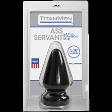 Пробка для фістингу Doc Johnson Titanmen Tools - Butt Plug 3.75 Inch Ass Servant, діаметр 9,4см