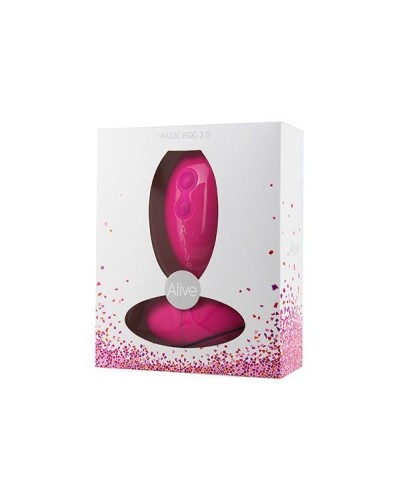 Віброяйце Alive Magic Egg 2.0 Pink із пультом ДУ