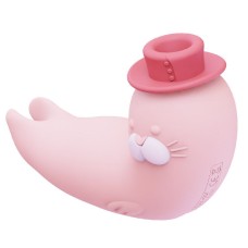 Вакуумний вібратор CuteVibe Franky Pink