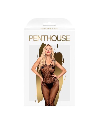 Бодистокинг с доступом к попке Penthouse - Dirty mind black S/L