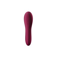 Вакуумний стимулятор із вібрацією Satisfyer Dual Crush Wine Red