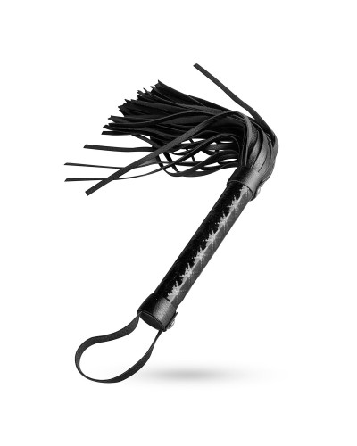 Батіг-флогер Whipped - Beat It Flogger - Black, екошкіра