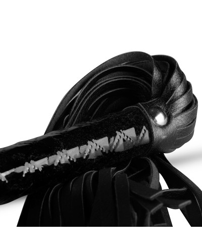 Батіг-флогер Whipped - Beat It Flogger - Black, екошкіра