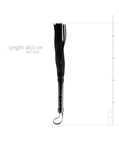 Батіг-флогер Whipped - Beat It Flogger - Black, екошкіра