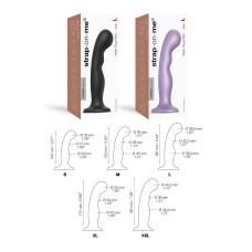Насадка для страпона Strap-On-Me DILDO PLUG P&G LILAS METALLIC - M
