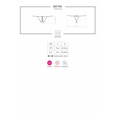 Obsessive 831-THC-1 crotchless thong S/M