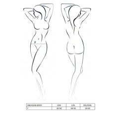 (SALE) Боді монокіні OBSYDIAN BODY black XXL/XXXL - Passion