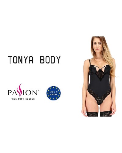 Боди TONYA BODY black L/XL - Passion Exclusive